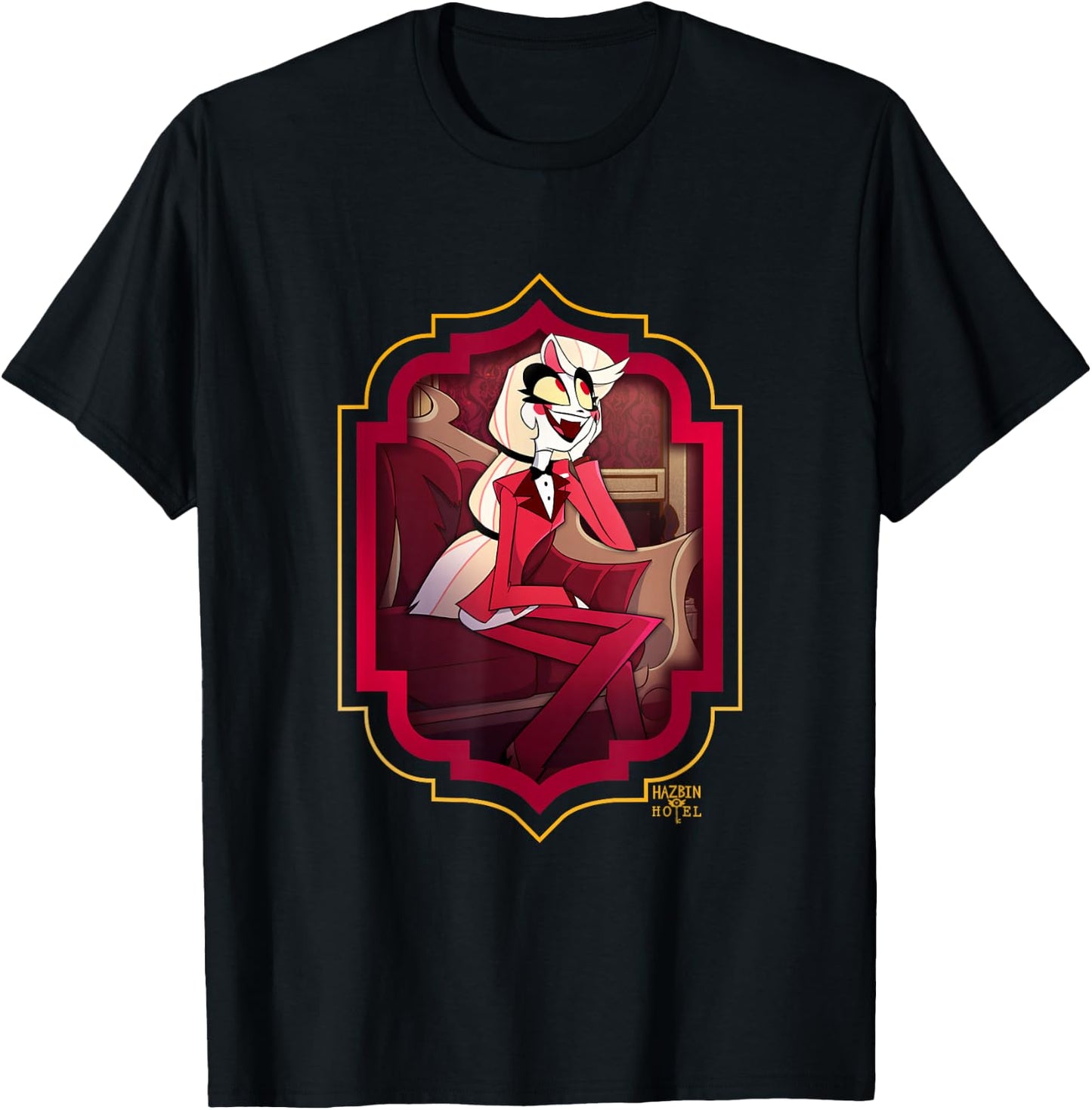 Hazbin Hotel - Charly , black T-Shirt - T-Shirt | Black