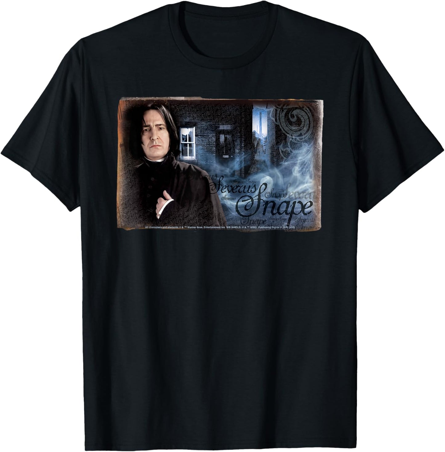 Harry Potter Severus Snape the Half-Blood Prince , Blue, S T-Shirt - T-Shirt | Black