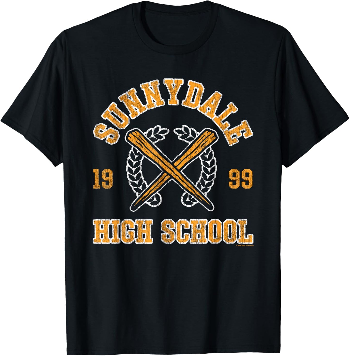 Sunnydale High School Class of '99 Retro Logo TV Show T-Shirt - T-Shirt | Black