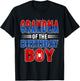 Grandma of The Birthday Boy Spider Web Birthday Party T-Shirt - T-Shirt | Black
