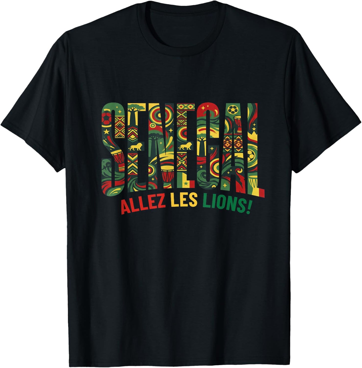 Senegal T-Shirt - T-Shirt | Black