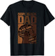 Fathers Day Dope Black Dad African American Pride Father Men T-Shirt - T-Shirt | Black