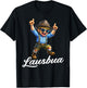Extremely Cool Lausbua Boys' Costume , black T-Shirt - T-Shirt | Black