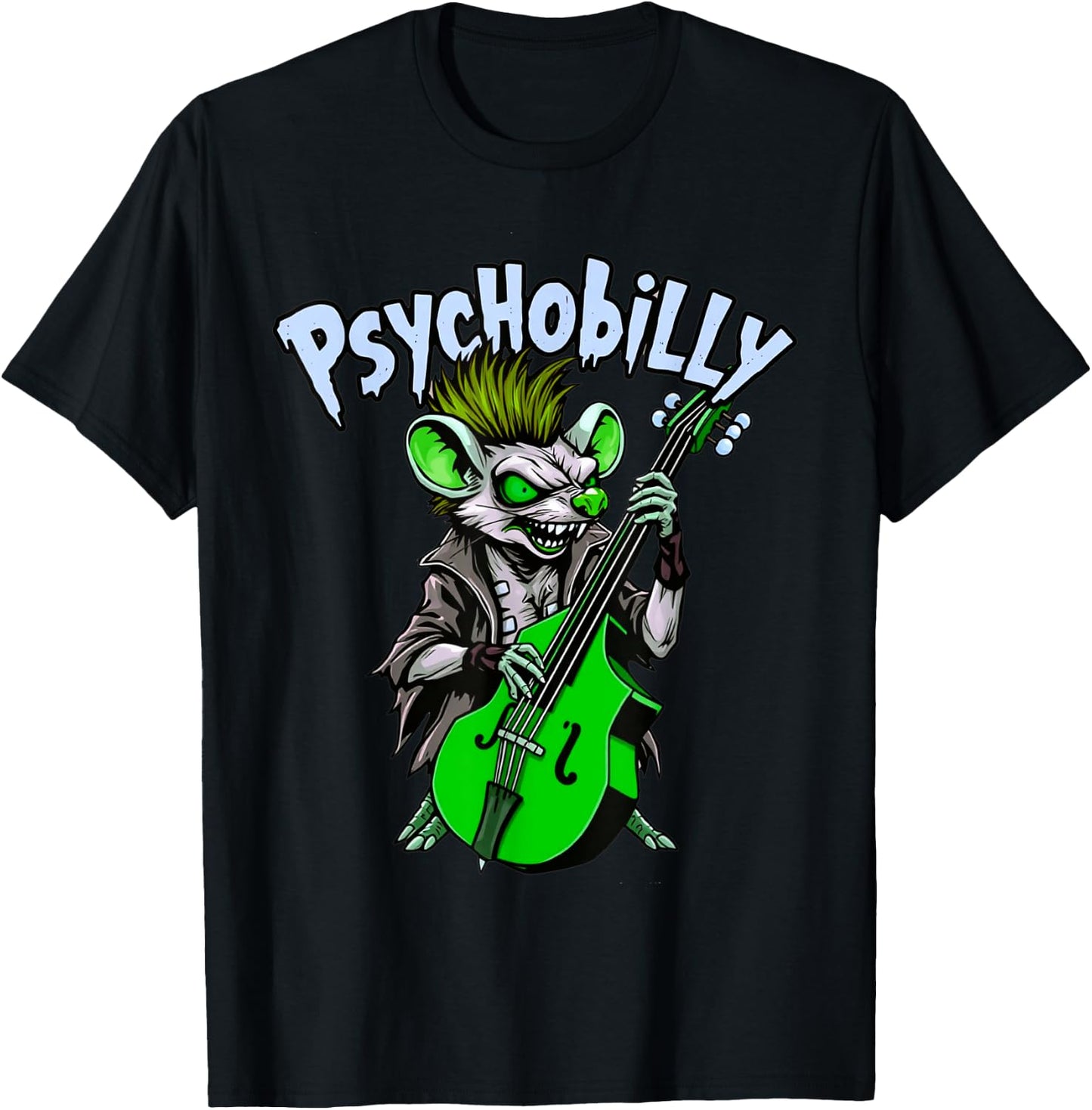 Psychobilly Punk T-Shirt - T-Shirt | Black