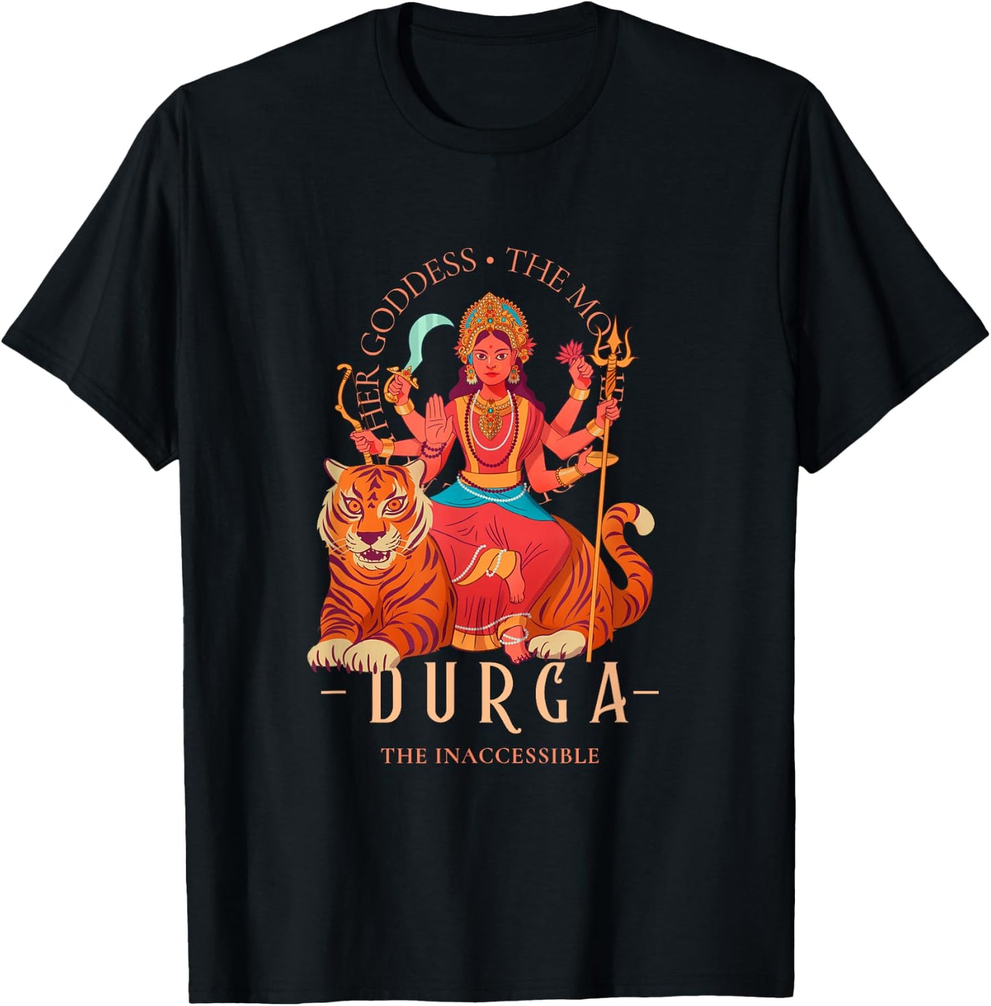 Durga T-Shirt - T-Shirt | Black