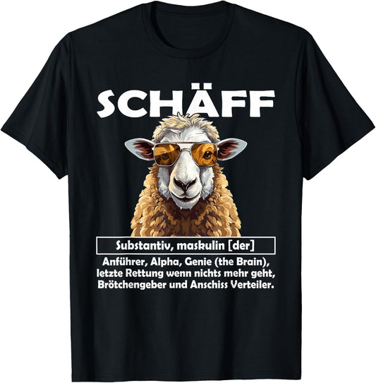 Supervisor | Chef | Schäff , black T-Shirt - T-Shirt | Black