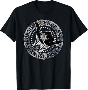 Chuuk Islander Chuukese T-Shirt - T-Shirt | Black