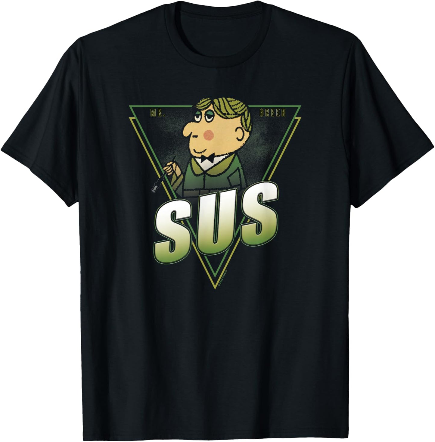Clue Mr. Green SUS Poster T-Shirt - T-Shirt | Black