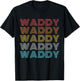 Retro Vintage Waddy T-Shirt - T-Shirt | Black