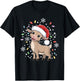 Goat Christmas T-Shirt - T-Shirt | Black