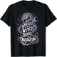 Heart Of A Witch Soul Of A Dragon T-Shirt - T-Shirt | Black