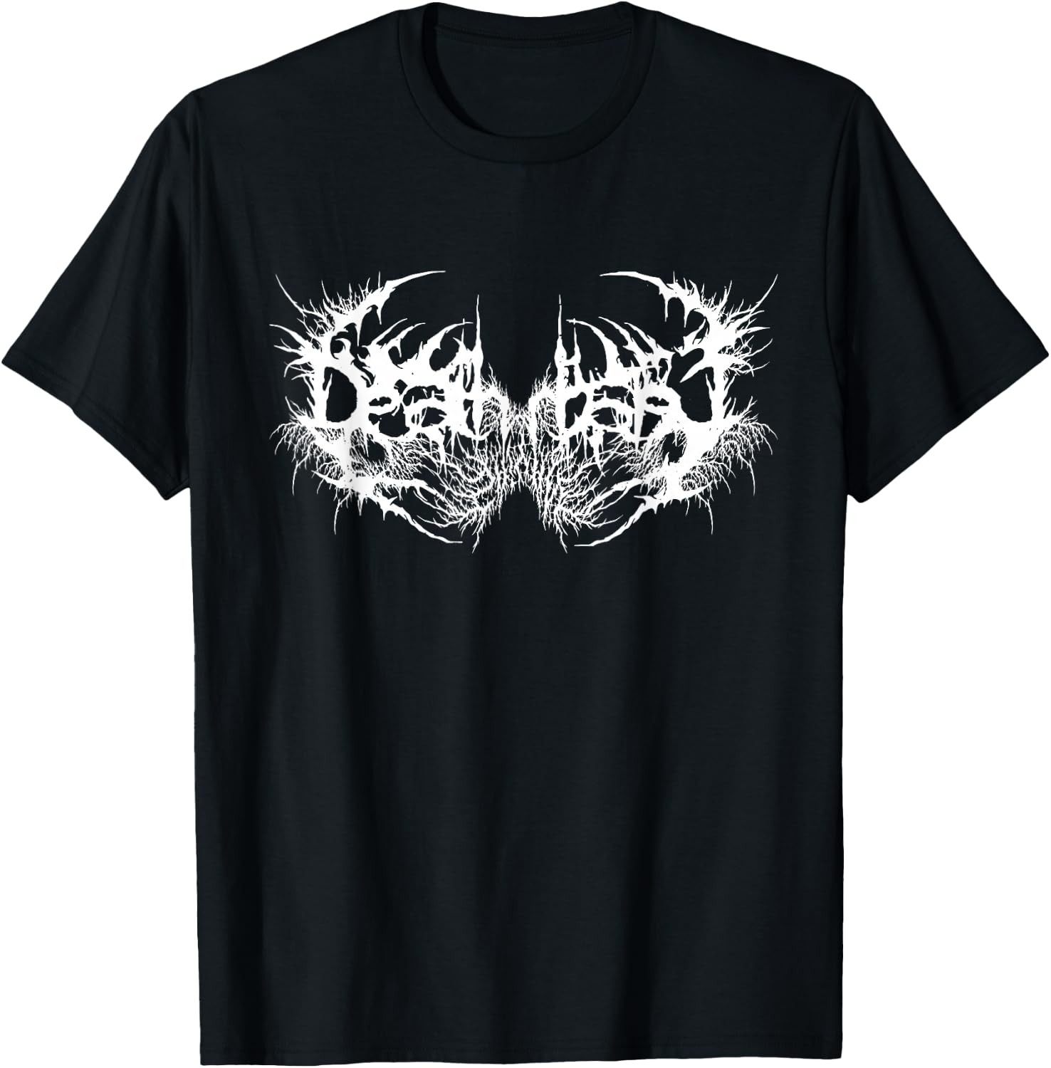 Death Metal Logo Symbol Font | Metalhead Musician T-Shirt - T-Shirt | Black