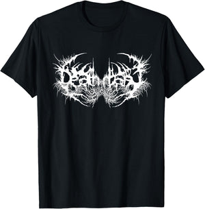 Death Metal Logo Symbol Font | Metalhead Musician T-Shirt - T-Shirt | Black