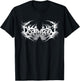 Death Metal Logo Symbol Font | Metalhead Musician T-Shirt - T-Shirt | Black