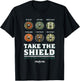 DreamWorks Dragons Take The Shield T-Shirt - T-Shirt | Black