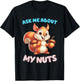 Ask Me about my Nuts Squirrel T-Shirt - T-Shirt | Black