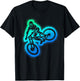 MTB Mountain Bike Downhill Kinder Herren Jungen Mountainbike T-Shirt - T-Shirt | Black