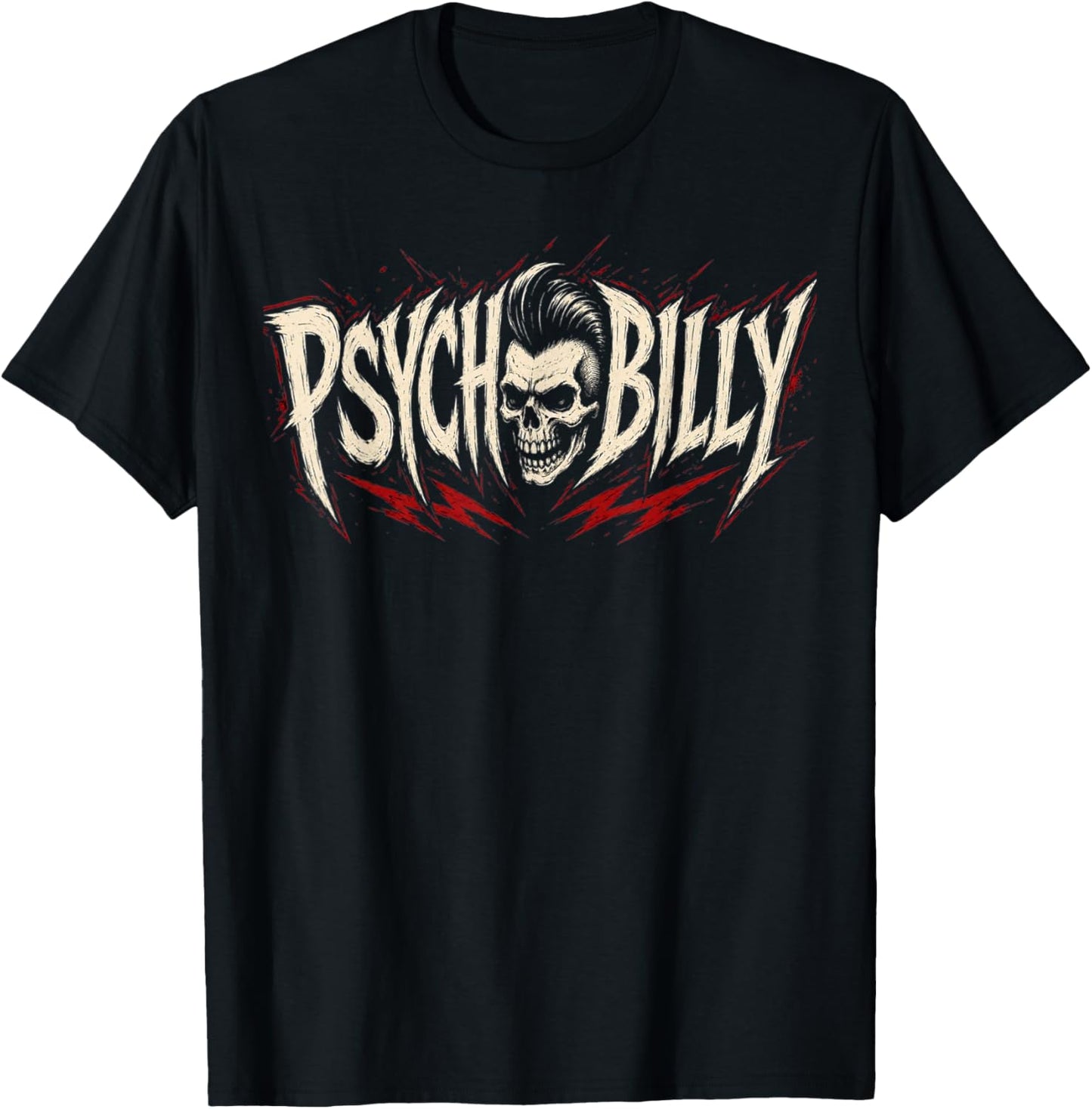 Psychobilly T-Shirt - T-Shirt | Black