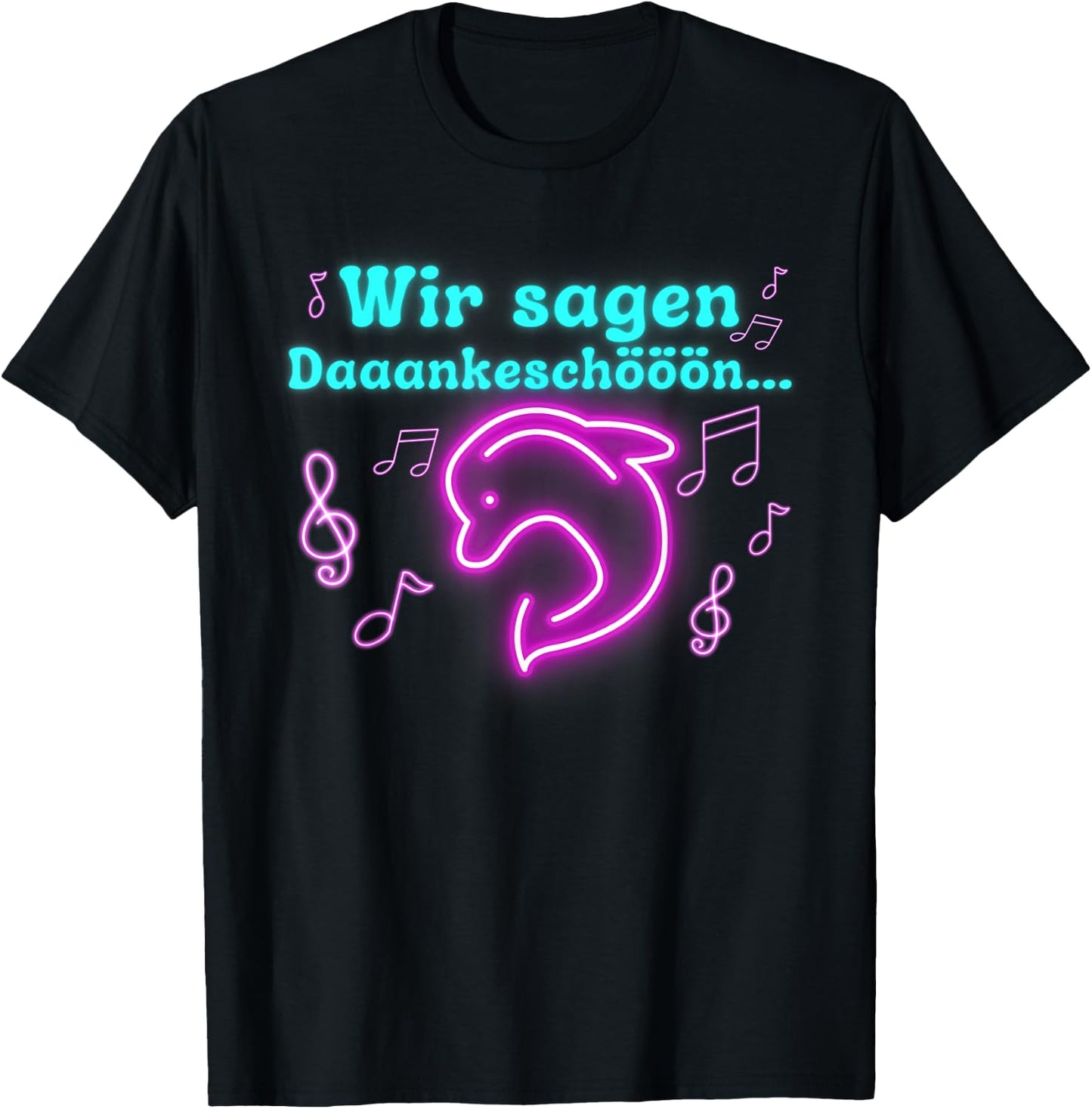 We say thank you Malle Party Summer Design 40 Years , black, s T-Shirt - T-Shirt | Black