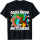 Saarländer auf WeltTournee Saarland Liebe Travel , black, s T-Shirt - T-Shirt | Black