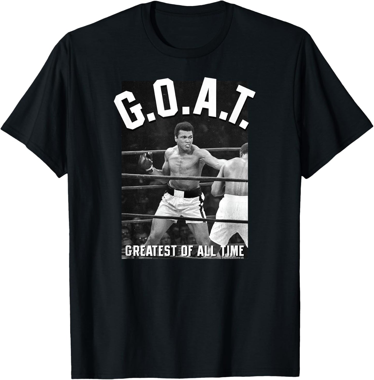 Muhammad Ali - G.O.A.T. T-Shirt - T-Shirt | Black