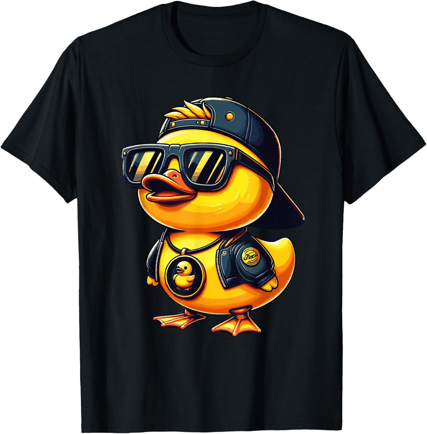 Rubber Duck Shirt, Cool Boys Clothes Purple Pink T-Shirt - T-Shirt | Black