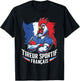 French Sporty Shooter, Shooting Stand Humor Airsoft Pride , Black, S T-Shirt - T-Shirt | Black