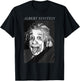 Albert Einstein Logic Quote Front Back , black T-Shirt - T-Shirt | Black