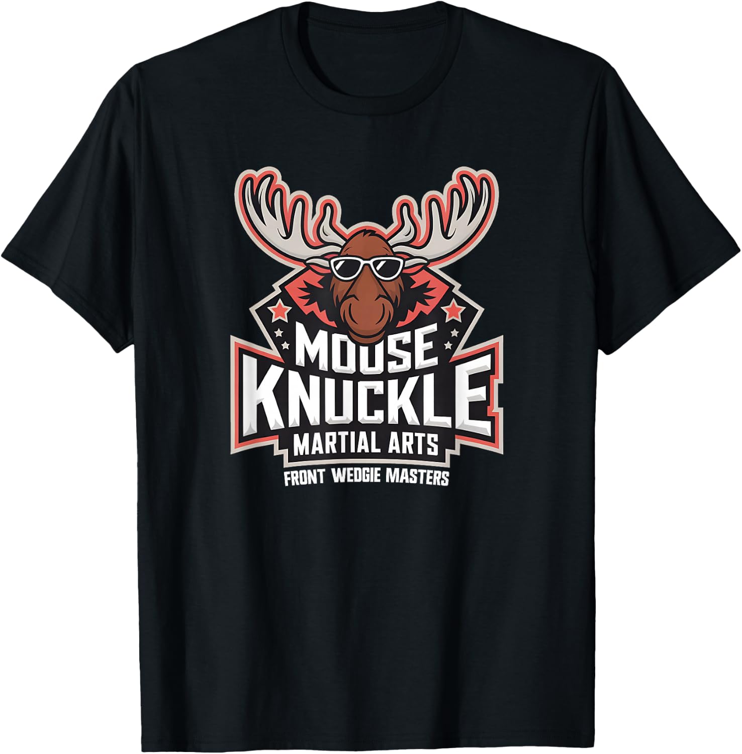 Moose Knuckle Martial Arts Adult Humor Moose Knuckle T-Shirt - T-Shirt | Black