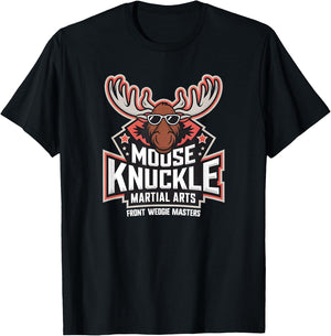 Moose Knuckle Martial Arts Adult Humor Moose Knuckle T-Shirt - T-Shirt | Black