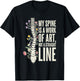 Skoliose Krieger Skoliose Chirurgie Erholung T-Shirt - T-Shirt | Black
