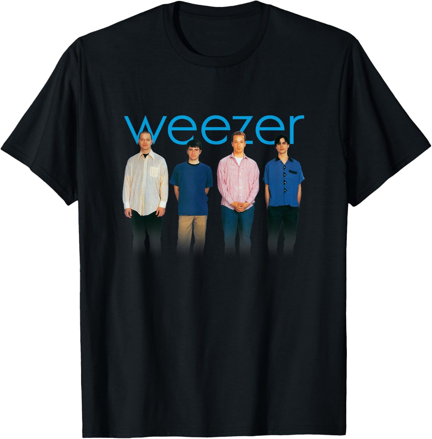 Weezer - Blue Album , black T-Shirt - T-Shirt | Black