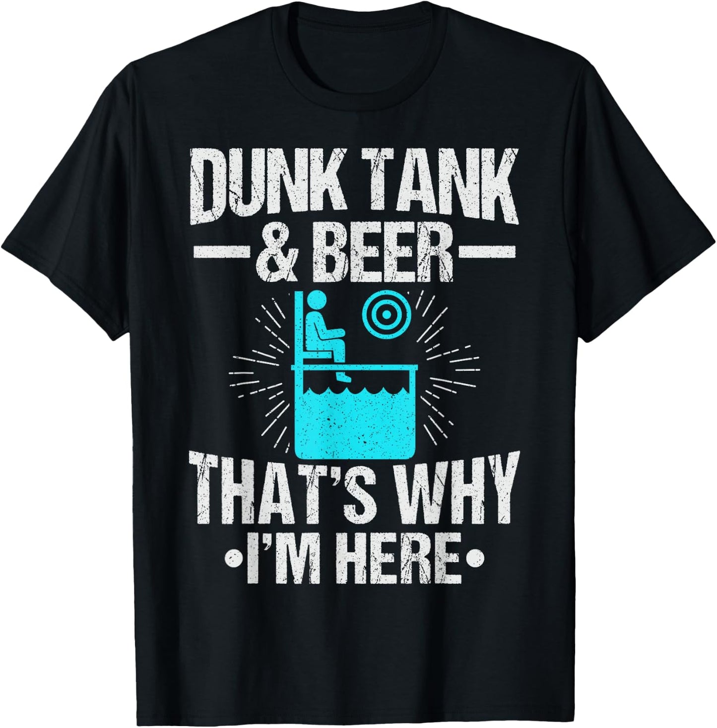 Dunk me Dunking Booth Quote for a Dunk tank fan T-Shirt - T-Shirt | Black