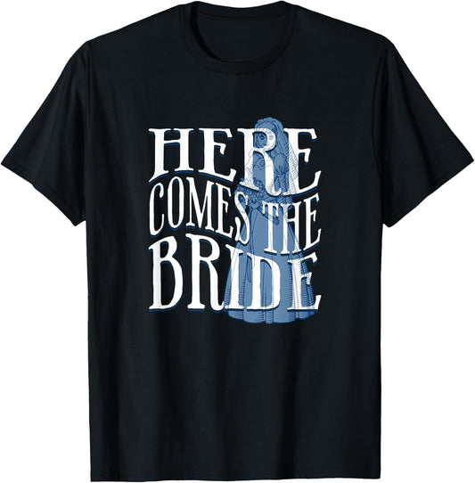 The Haunted Mansion Here Comes The Bride Constance Portrait T-Shirt - T-Shirt | Black