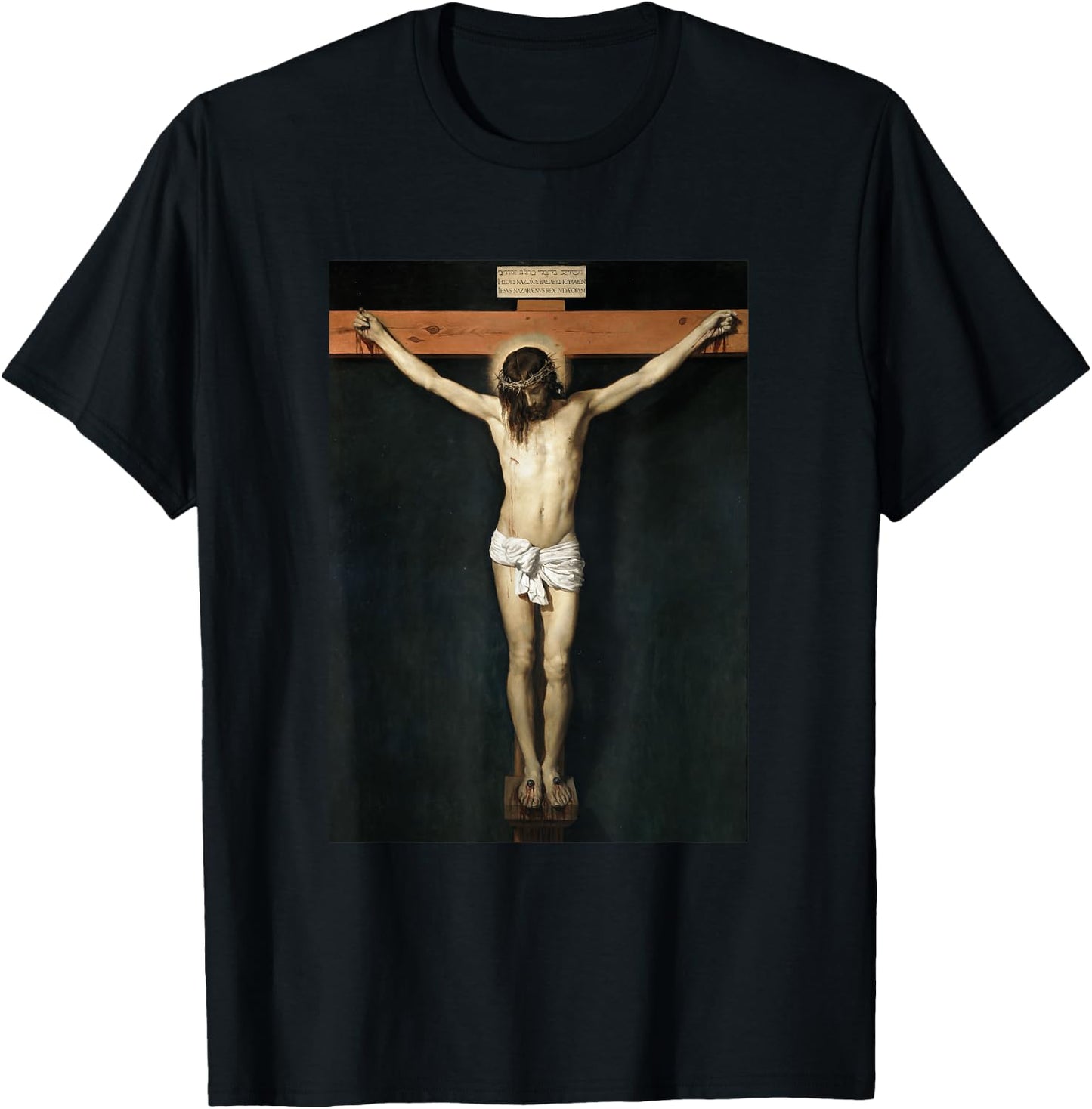 Diego Velázquez - #2 Crucified Jesus Christ T-Shirt - T-Shirt | Black