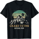 Grand Teton National Park Merchandise Grand Teton Souvenir T-Shirt - T-Shirt | Black