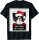 Dear Santa I Can Explain Funny Christmas Papillon Xmas T-Shirt - T-Shirt | Black