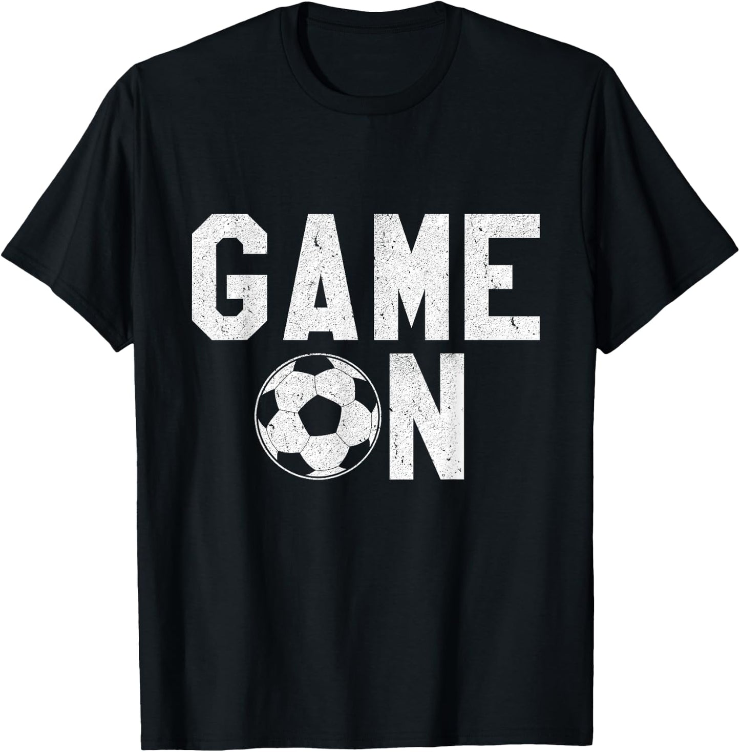 Game On Soccer Shirt T-Shirt - T-Shirt | Black