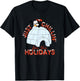 Chilly Willy - , Blue, Short Sleeve, Size Small, Casual, Cartoon Graphic, Holiday Theme T-Shirt - T-Shirt | Black