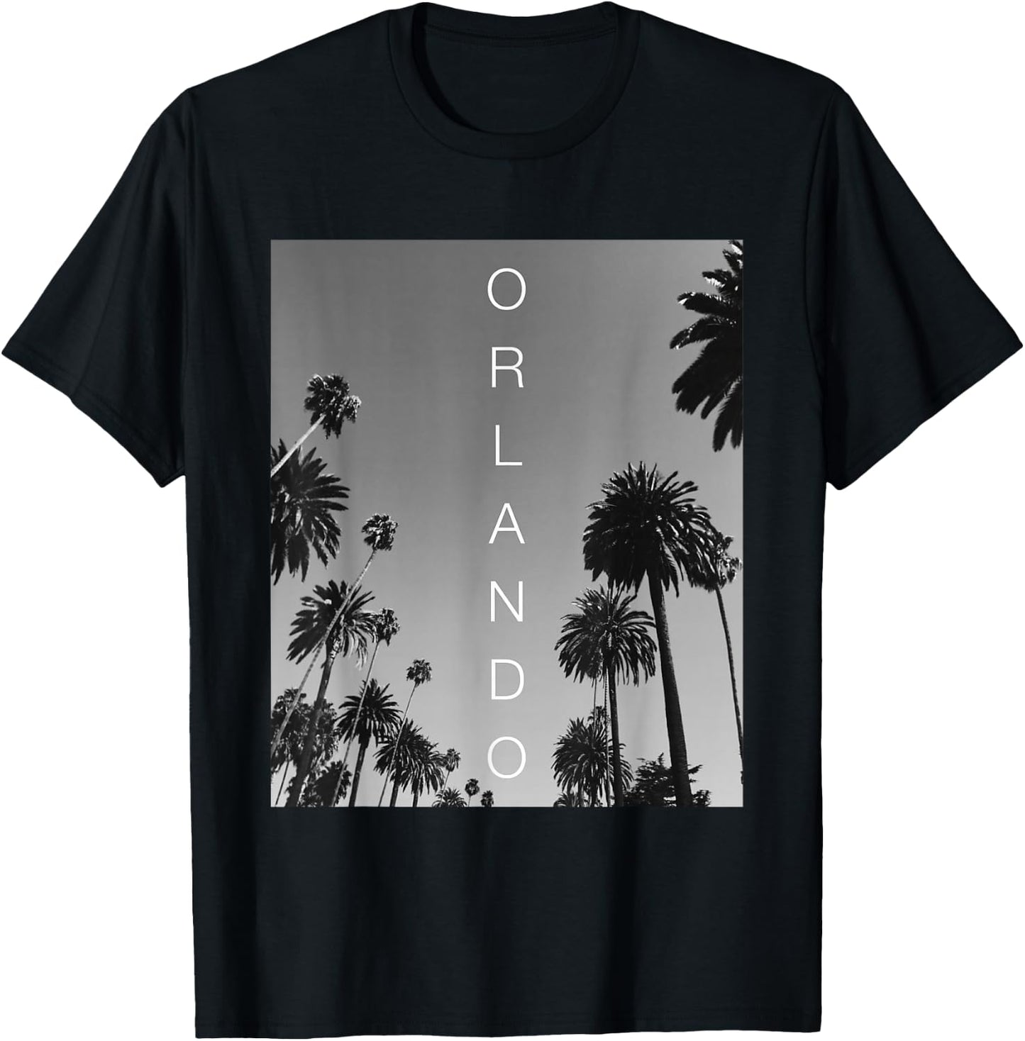 Orlando Shirts Men Women Kids Florida Vacation Souvenir Gift T-Shirt - T-Shirt | Black