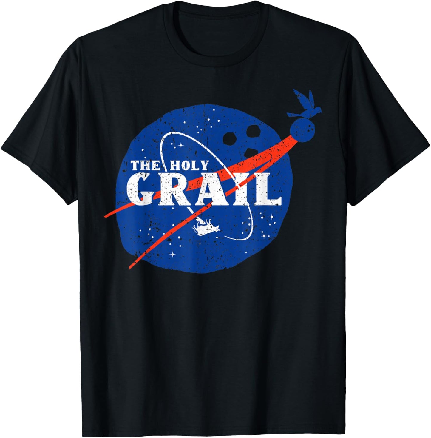 Vintage The Holy Grail T-Shirt - T-Shirt | Black