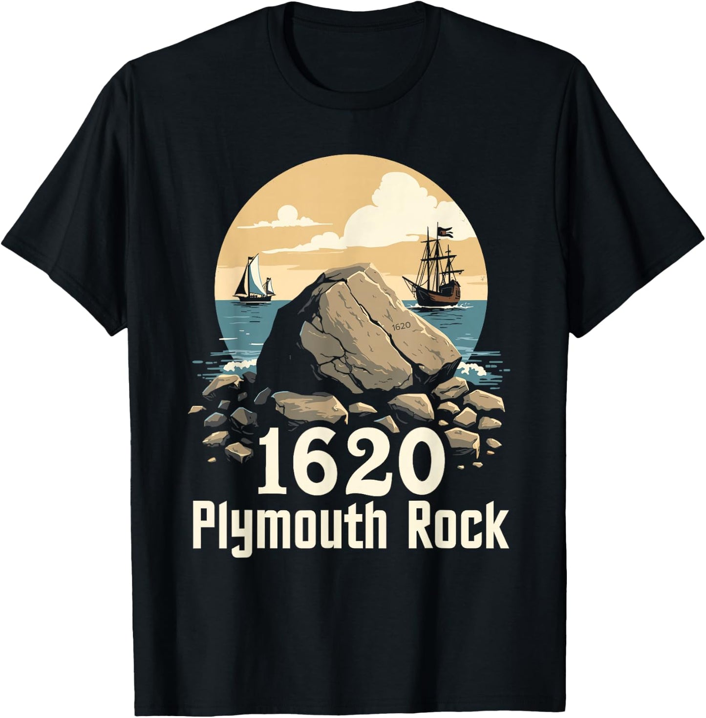 Plymouth Rock T-Shirt - T-Shirt | Black