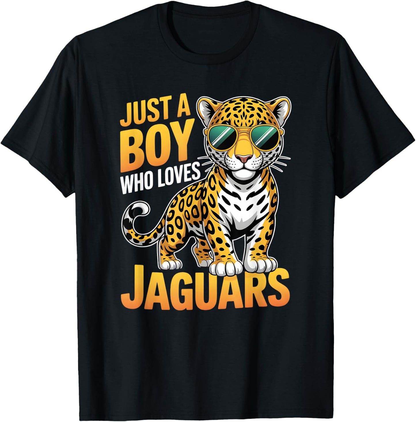 Boys Jaguar T-Shirt - T-Shirt | Black