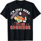 I'm Just Here Pa Los Chorizos T-Shirt - T-Shirt | Black