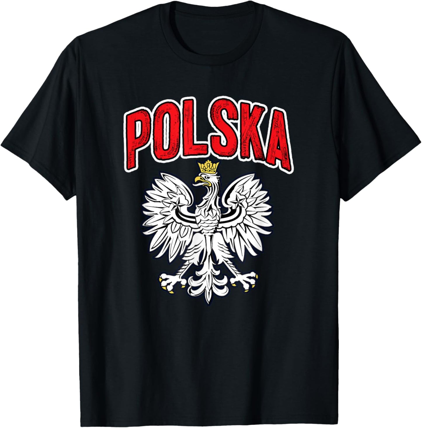 Polska Polish Eagle T-Shirt - T-Shirt | Black