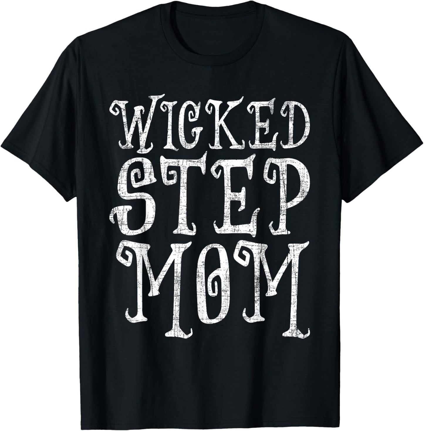 Step Mom - Mothers Day Stepmother Motherhood Family T-Shirt - T-Shirt | Black