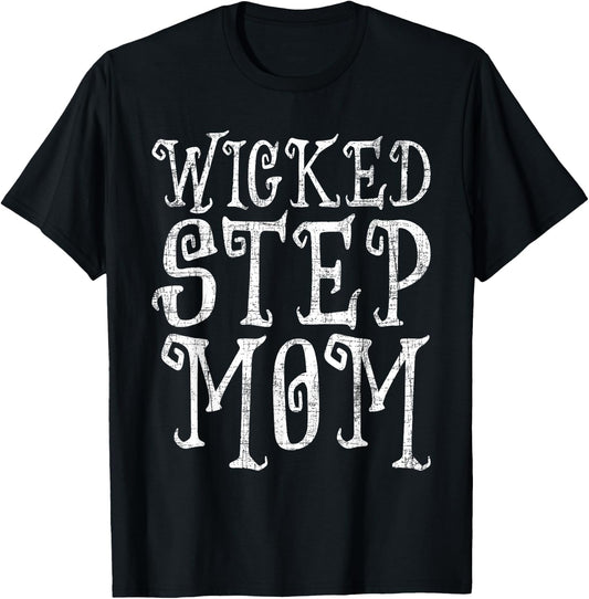 Step Mom - Mothers Day Stepmother Motherhood Family T-Shirt - T-Shirt | Black