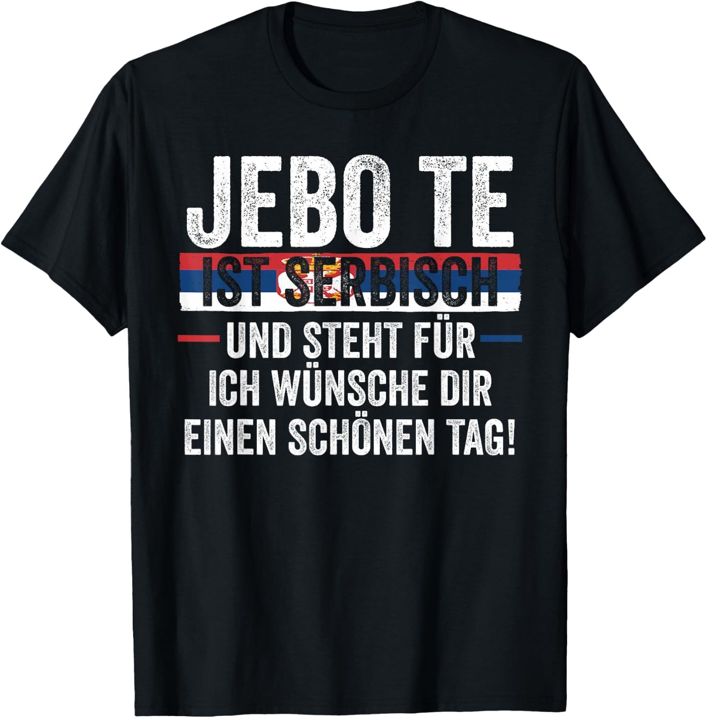 Serbs Serbian Serbia , black T-Shirt - T-Shirt | Black