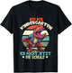 Children's Bye Bye Nursery with Dino Schulkind Zur First Day of School, black T-Shirt - T-Shirt | Black