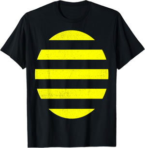 Bee Shirt Adult Men Women Kids Bumblebee Costume T-Shirt - T-Shirt | Black